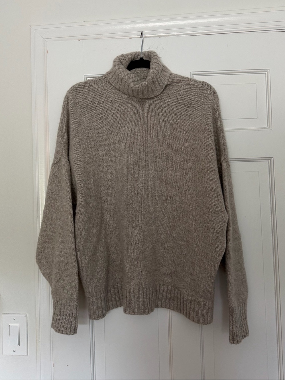 Jenni Kayne Grey Turtleneck Sweater